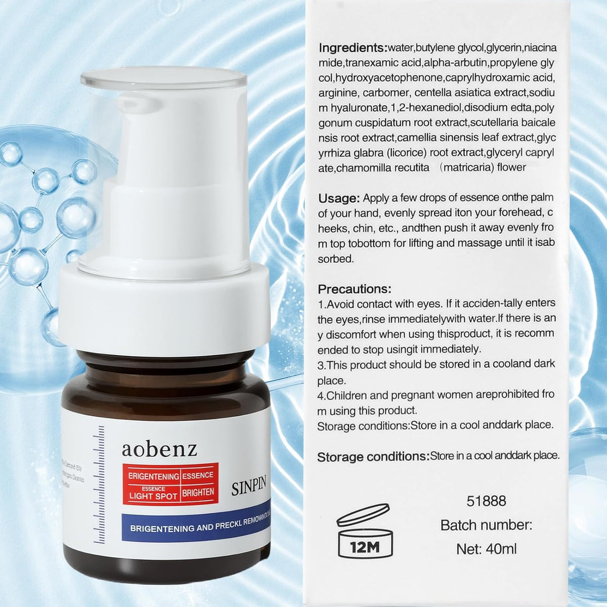 Aobenz Advanced Spot Serum