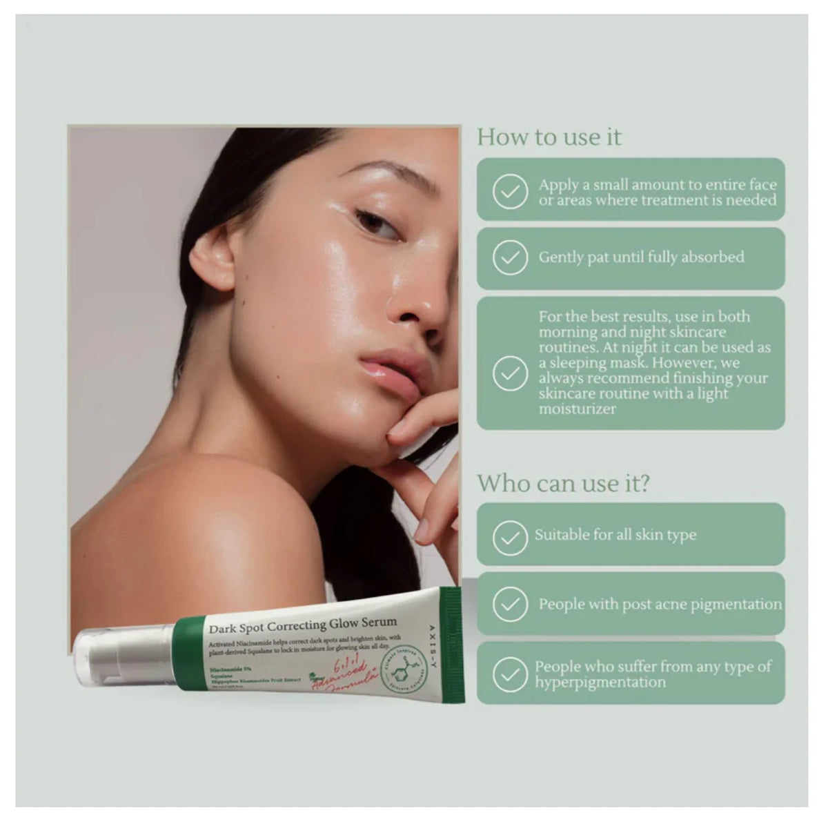 Axis-Y Dark spot correcting serum